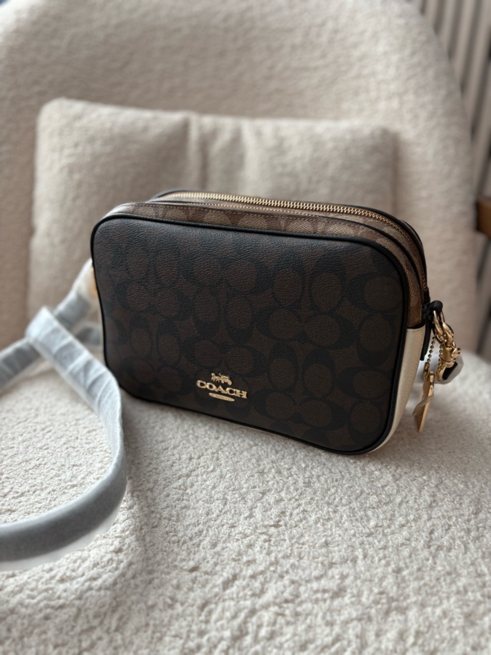 COACH Jes Crossbody Bag In Blocked Signature Canvas